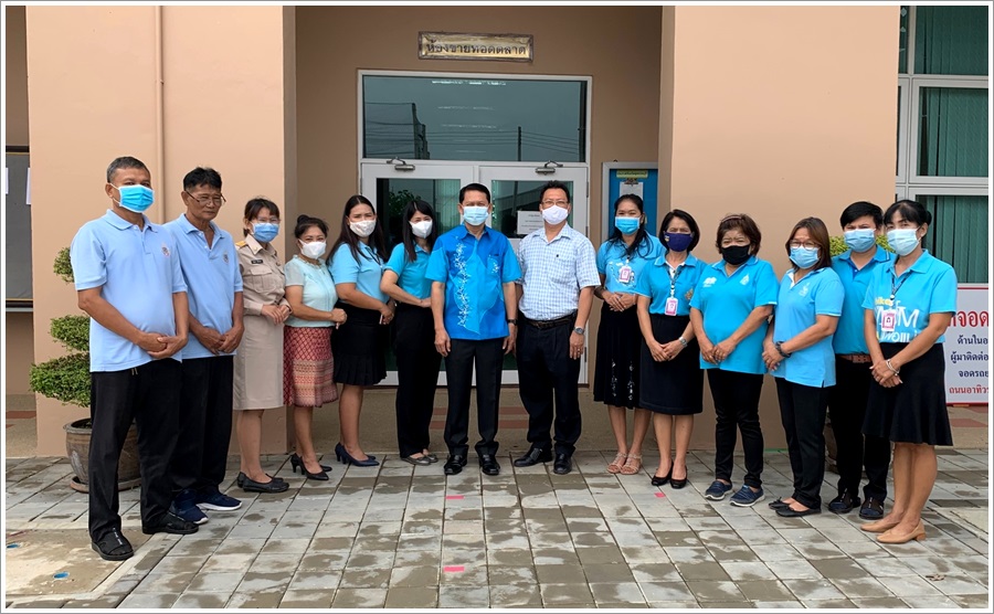 ﻿ผู้ตรวจราชการกรม กรมบังคับคดี เข้าตรวจราชการ ณ สำนักงานบังคับคดีจังหวัดสุพรรณบุรี